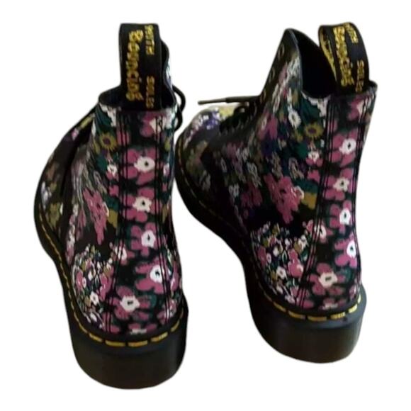 DR MARTENS 1460 PASCAL BOOTS UK 5 EU 38 US 7 VINTAGE FLORAL DOCS New! - Picture 12 of 16